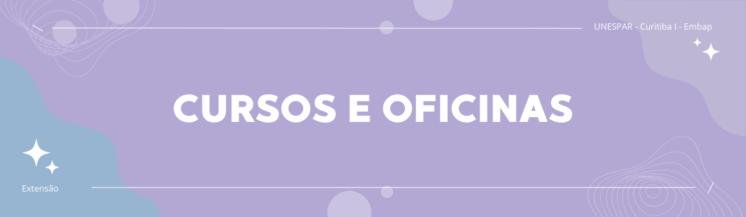 cursos e oficinas